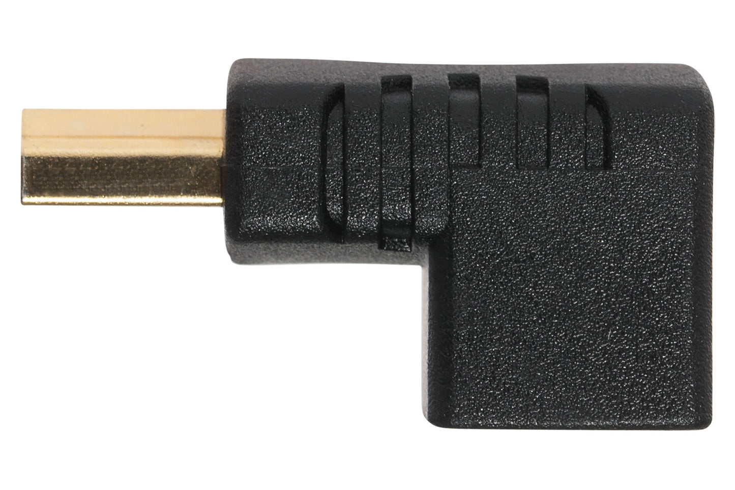 Maplin 90 Degree Fixed Angle HDMI Male to HDMI Female Adapter - Black - maplin.co.uk
