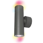 4lite WiZ Connected WiFi LED GU10 IP44 Outdoor Up & Downlight Single