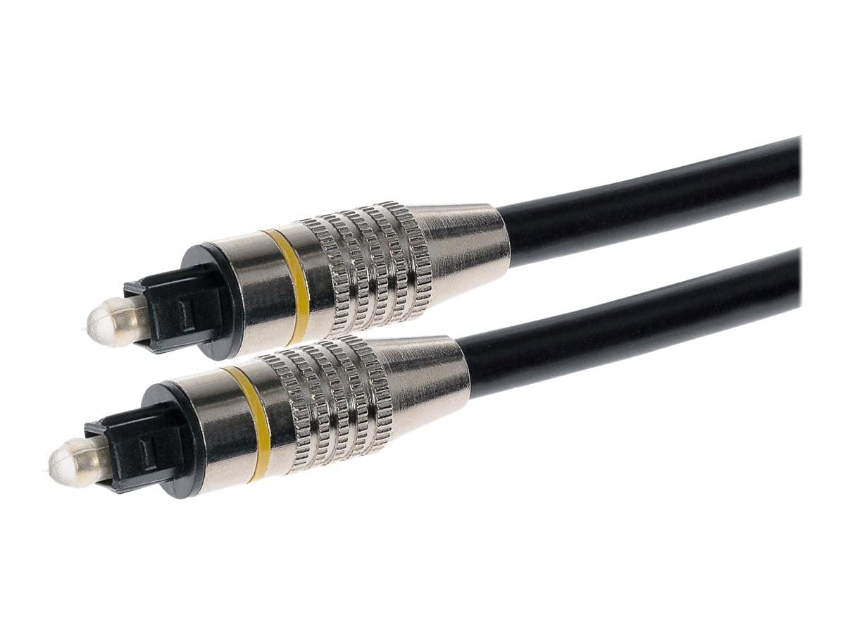 Maplin TOSlink Optical Audio Cable - Black, 2m - maplin.co.uk