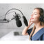 Maono XLR Condenser Microphone with Boom Arm Bundle Kit & Pop Filter