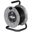 SMJ Electrical 25m 4-Socket 13A Heavy Duty Steel Frame Extension Cable Reel - maplin.co.uk