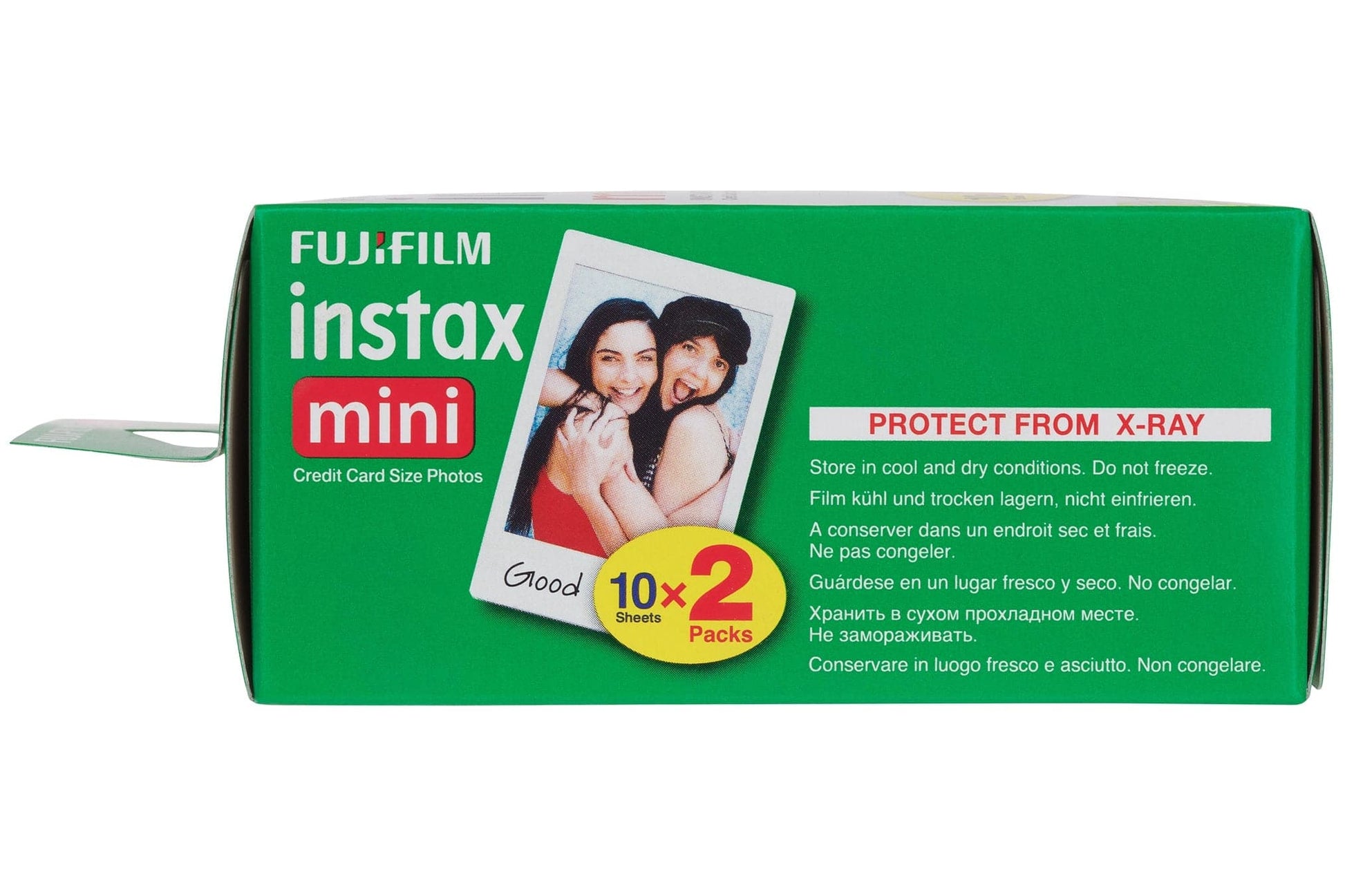 How does film get developed on Fujifilm Instax Mini 9?