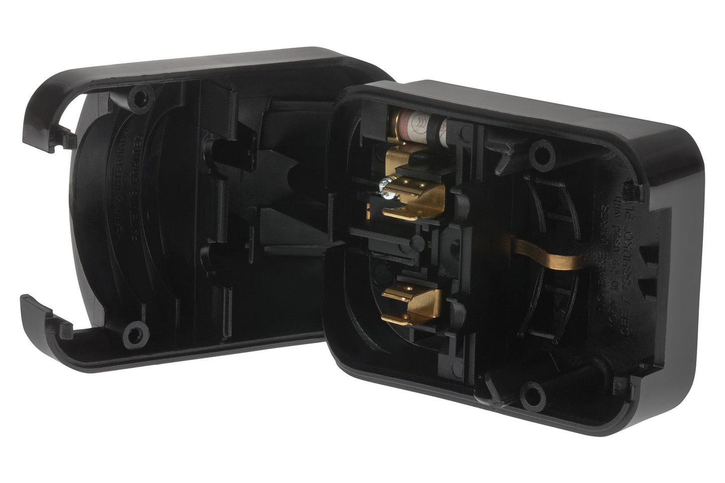 Maplin Schuko Plug to UK Mains Plug Converter 13 Amp Fuse Screw Cover - maplin.co.uk