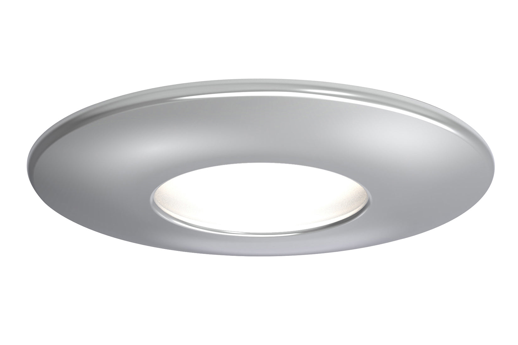 4lite WiZ Connected Fire-Rated IP65 GU10 Smart LED Downlight - Chrome - maplin.co.uk