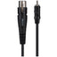 ProSound XLR Female Connector to RCA Phono Cable - Black, 0.23m - maplin.co.uk