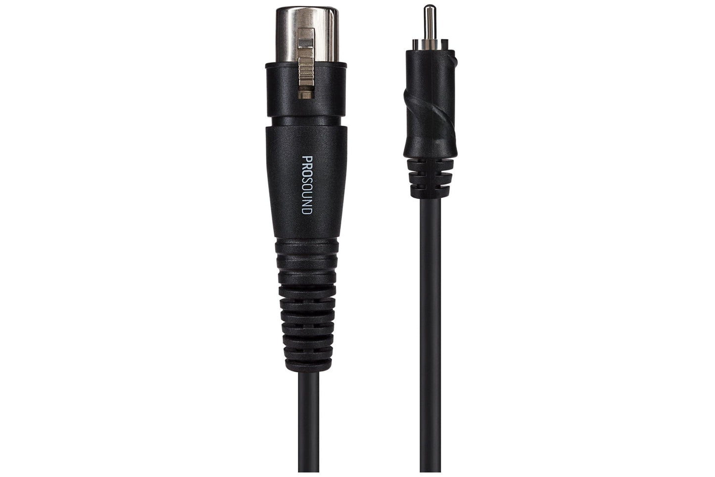 ProSound XLR Female Connector to RCA Phono Cable - Black, 0.23m - maplin.co.uk