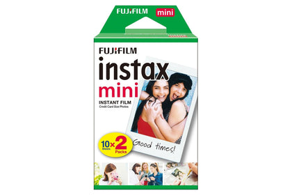 Fujifilm Instax Mini Instant Photo Film - White Pack of 20