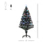 HOMCOM 4ft 120cm Pre-Lit Multicolour LED Artificial Christmas Tree - maplin.co.uk