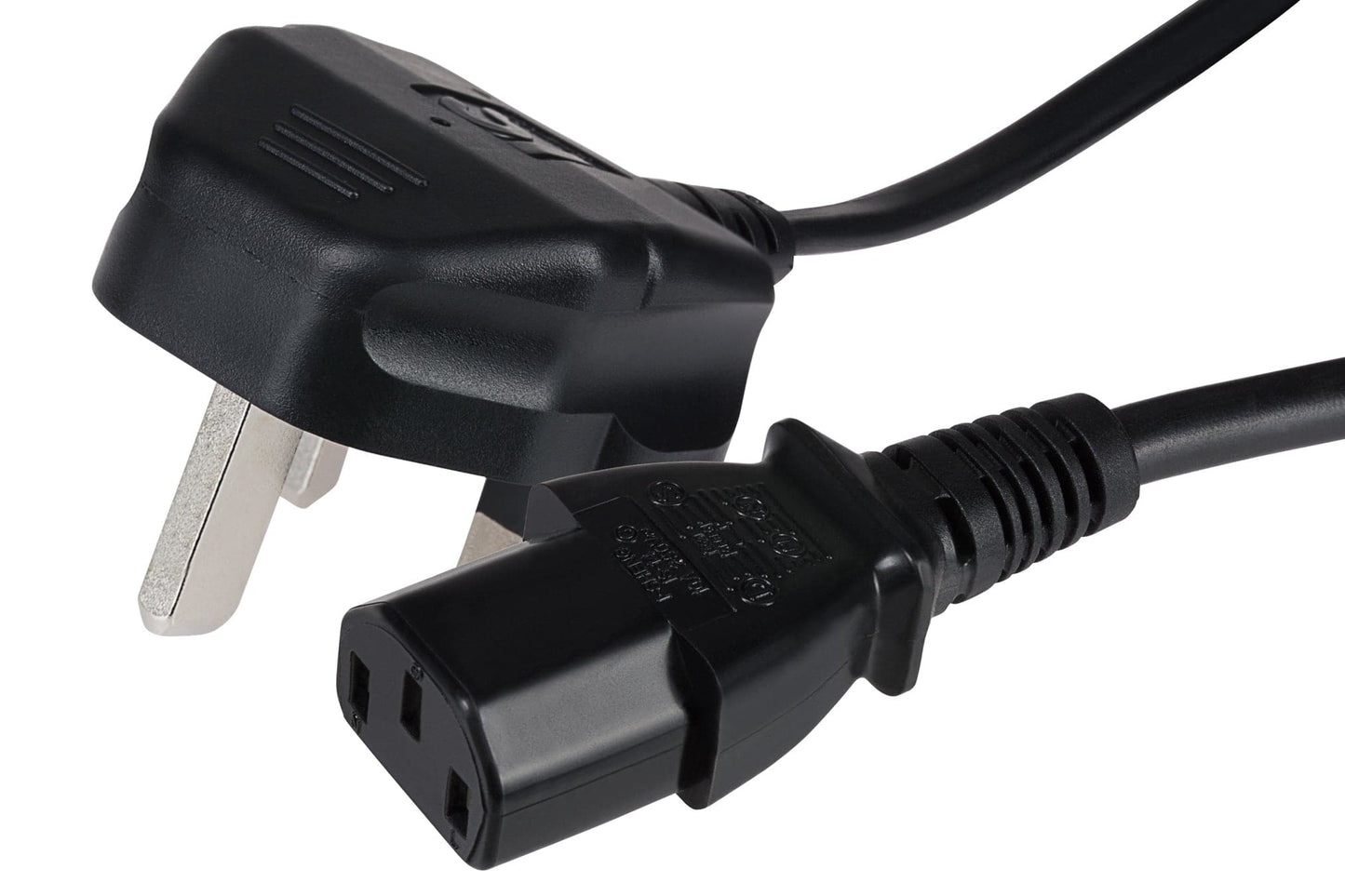 Maplin Power Lead IEC C13 Female Plug to UK 3 Pin Plug - 2m, 13 Amp Fuse - maplin.co.uk