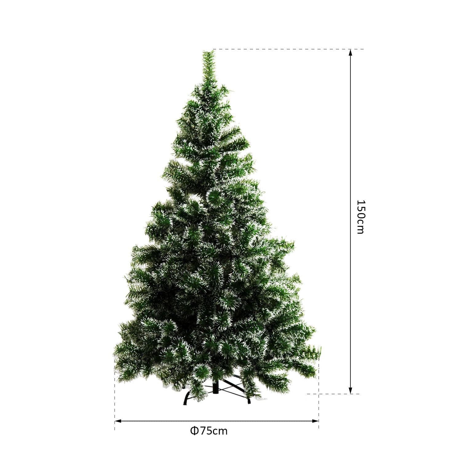 HOMCOM 5ft Artificial Christmas Tree - maplin.co.uk