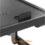 ProperAV Laptop, Tablet or Monitor Riser Stand with Extending Legs & Mouse Pad Side Mount - Black - maplin.co.uk