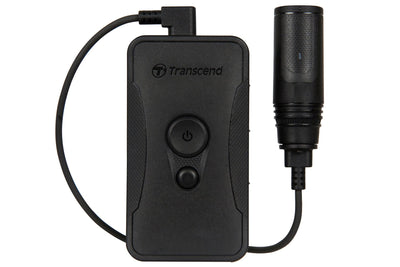 Transcend DrivePro 60 Body Camera with Separate Camera - 64GB, Black
