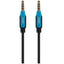 Maplin 3.5mm Aux Stereo 4-Pole Jack Plug to 3.5mm 4-Pole Jack Plug Cable - Black, 5m - maplin.co.uk