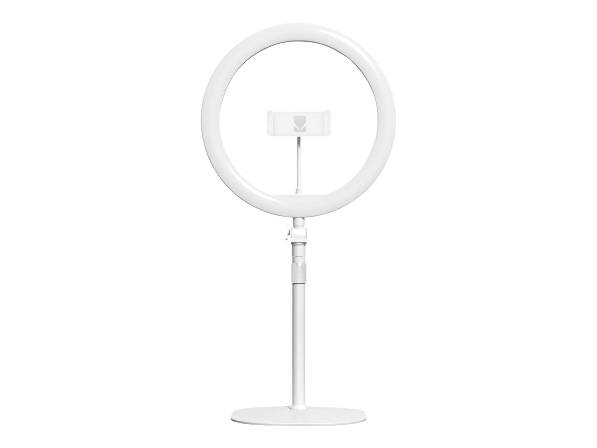 10" Desk LED Ring Light Selfies Videos & Online Conferencing