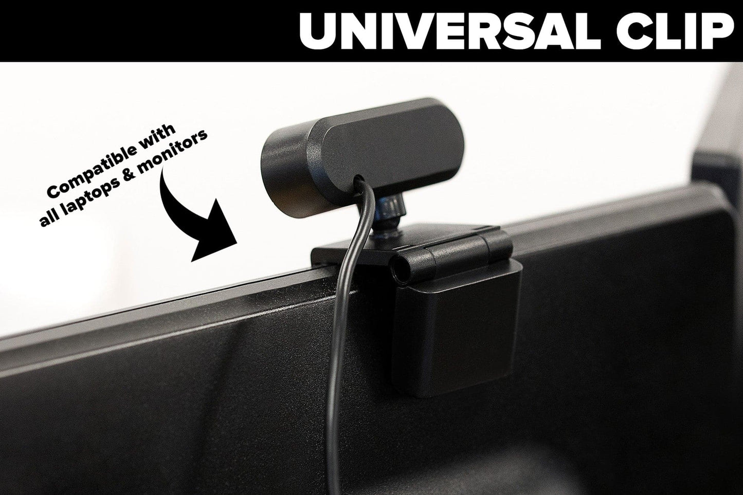 PRAKTICA Full HD 1080p Auto-Focus USB-A Webcam with Built-in Microphone & Tripod Mount
