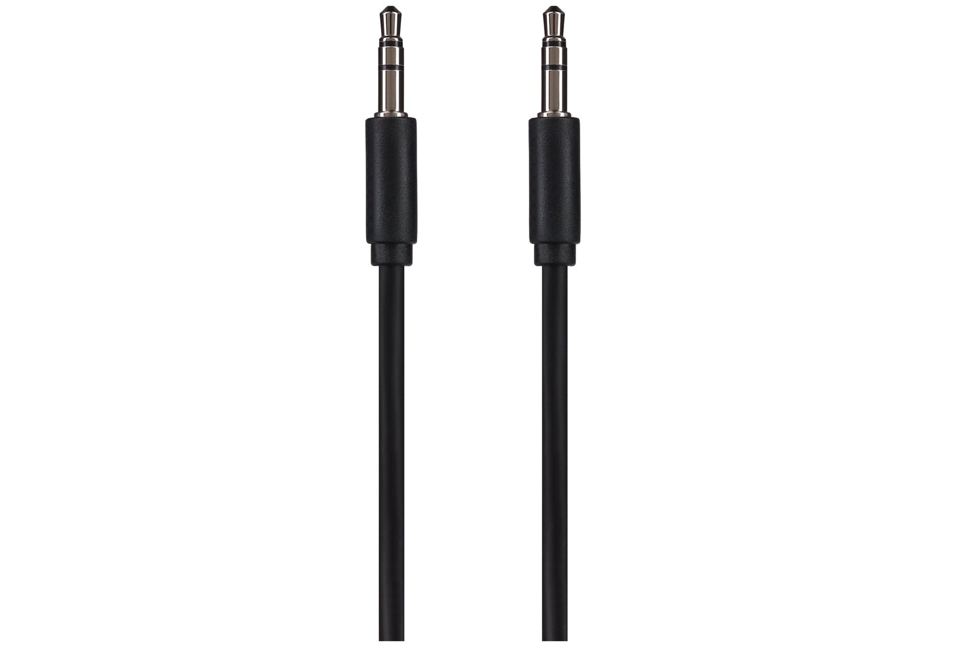 Maplin 3.5mm Aux Stereo 3-Pole Jack Plug to 3.5mm 3-Pole Jack Plug Cable - Black ,1.5m - maplin.co.uk