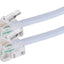 Maplin RJ11 to RJ11  6P4C ADSL Telephone Modem Lead - White, 3m - maplin.co.uk