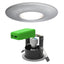 4lite WiZ Connected Fire-Rated IP65 GU10 Smart LED Downlight - Satin Chrome - maplin.co.uk