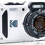 Kodak PIXPRO WPZ2 Waterproof 16MP 4x Zoom Tough Compact Camera - White - maplin.co.uk