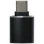 Nikkai USB-C to USB-A 3.0 Super Speed Female Adapter - Black - maplin.co.uk