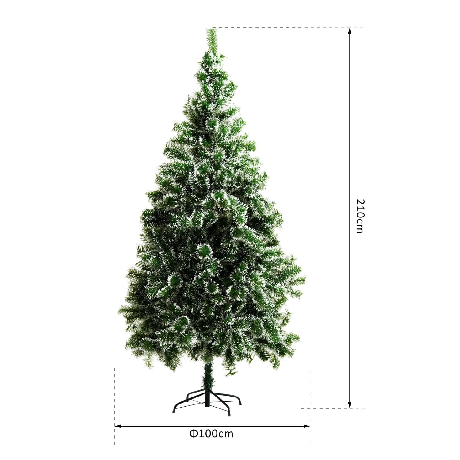 HOMCOM 7ft Artificial Christmas Tree - maplin.co.uk