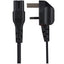 Maplin Power Lead IEC C7 Fig 8 2 Pin Plug to UK 3 Pin Mains Plug - 1.5m, 3 Amp Fuse - maplin.co.uk