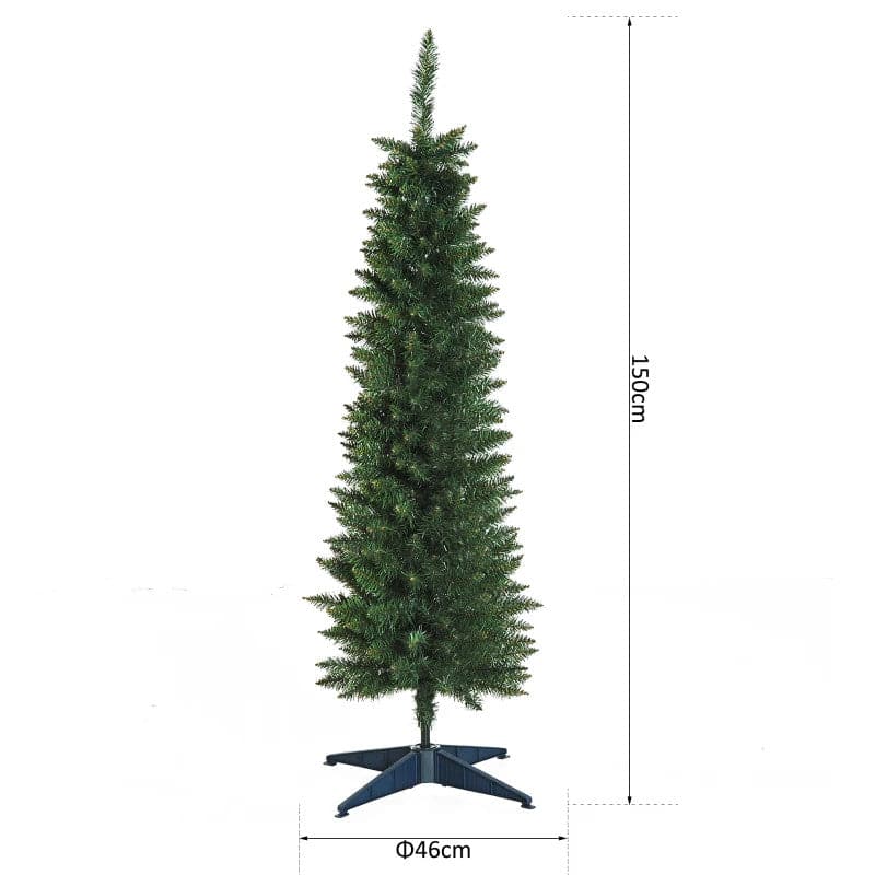 HOMCOM 5ft Artificial Pine Christmas Tree - maplin.co.uk
