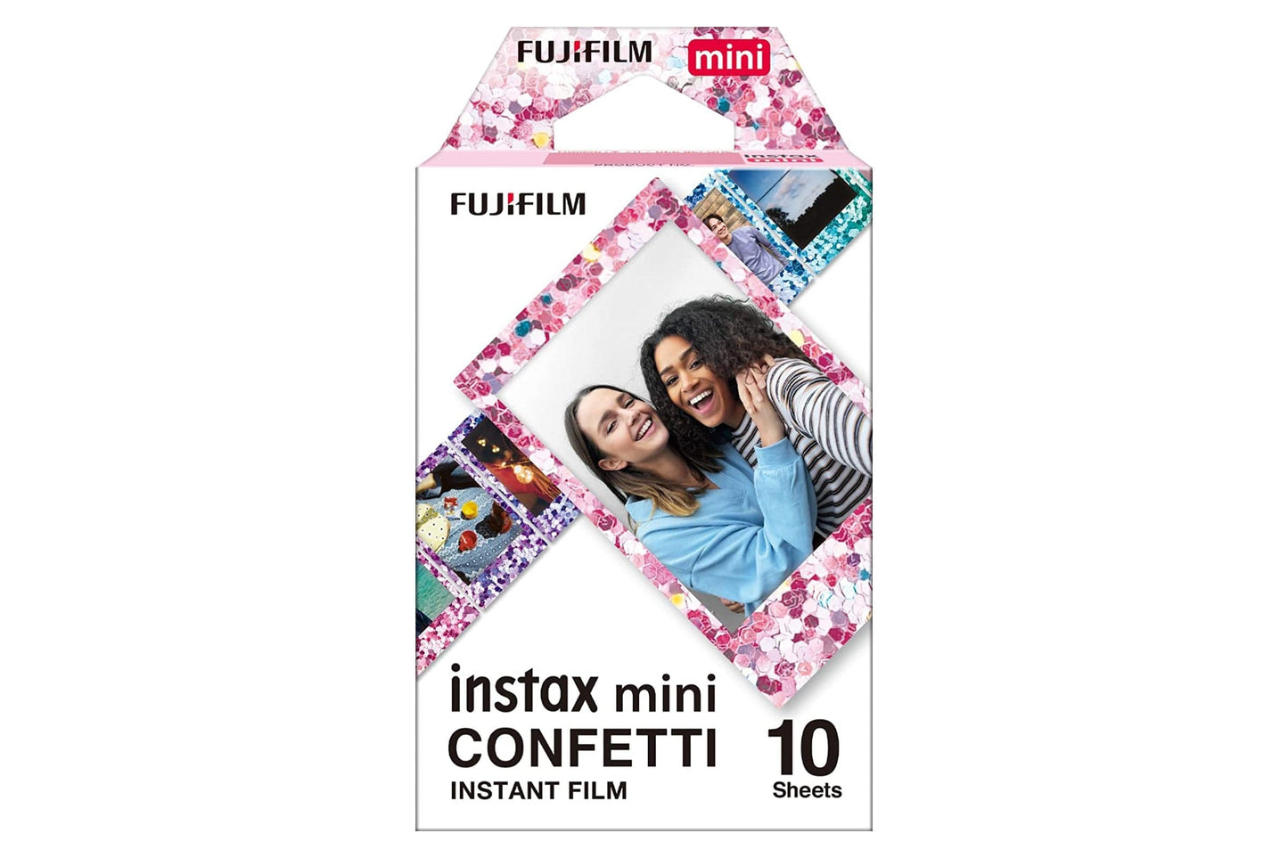 Fujifilm Instax Mini Instant Photo Film - Confetti Pack of 10
