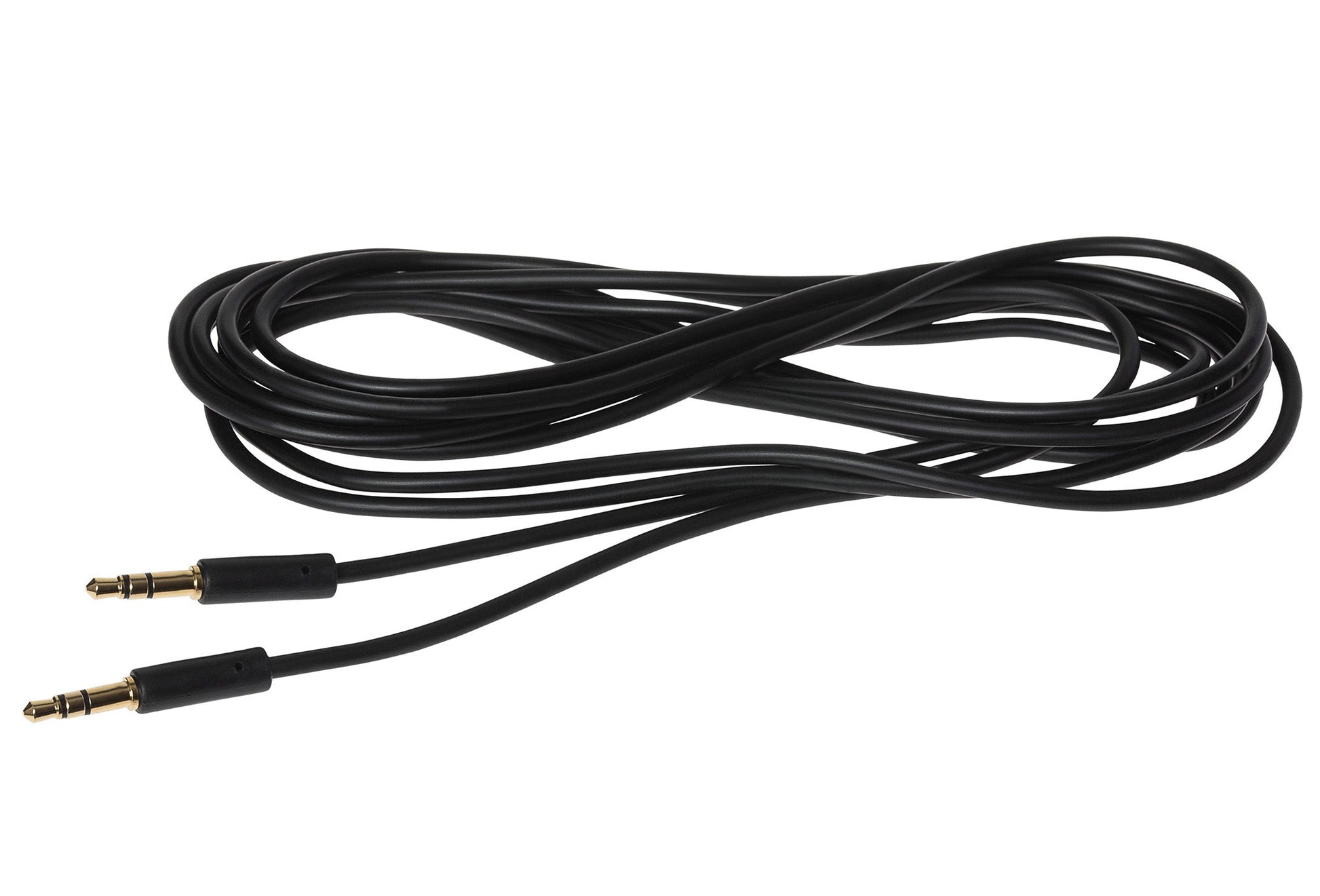 Maplin 3.5mm Aux Stereo 3-Pole Jack Plug to 3.5mm 3-Pole Jack Plug Cable - Black, 3m - maplin.co.uk
