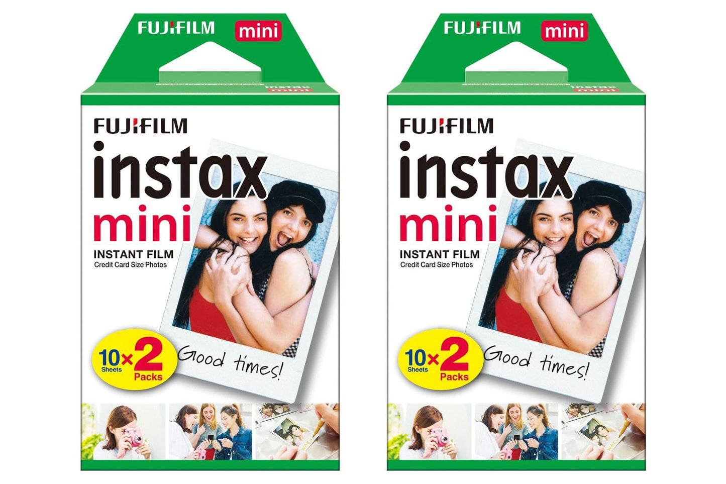 Fujifilm Instax Mini Instant Photo Film - White - maplin.co.uk