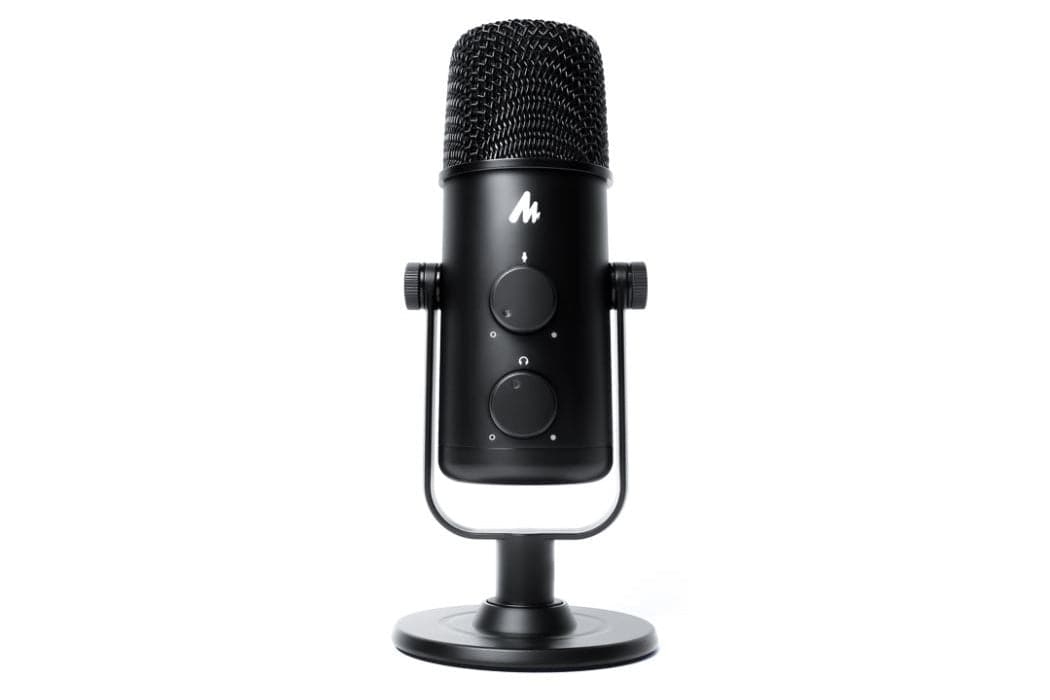 Maono USB-C Studio Desk Top Podcast Microphone Kit with Portable Mid-Size Tripod - maplin.co.uk