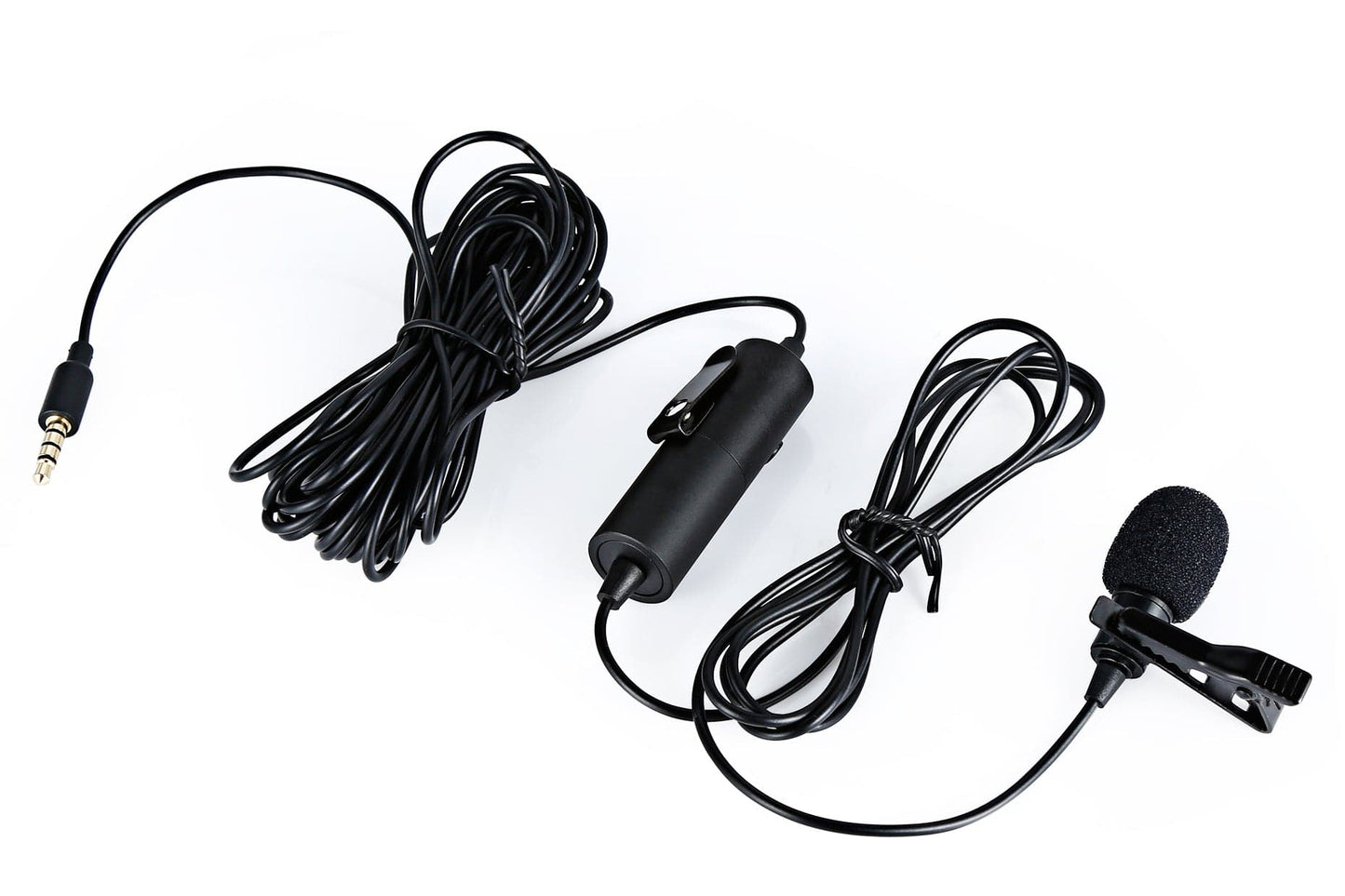 Maono Electret Condenser Omnidirectional Lavalier Microphone with 6m Cable - maplin.co.uk