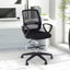 ProperAV Extra Tall Ergonomic Back Office Chair with Adjustable Height Footrest and 360° Swivel - Black - maplin.co.uk