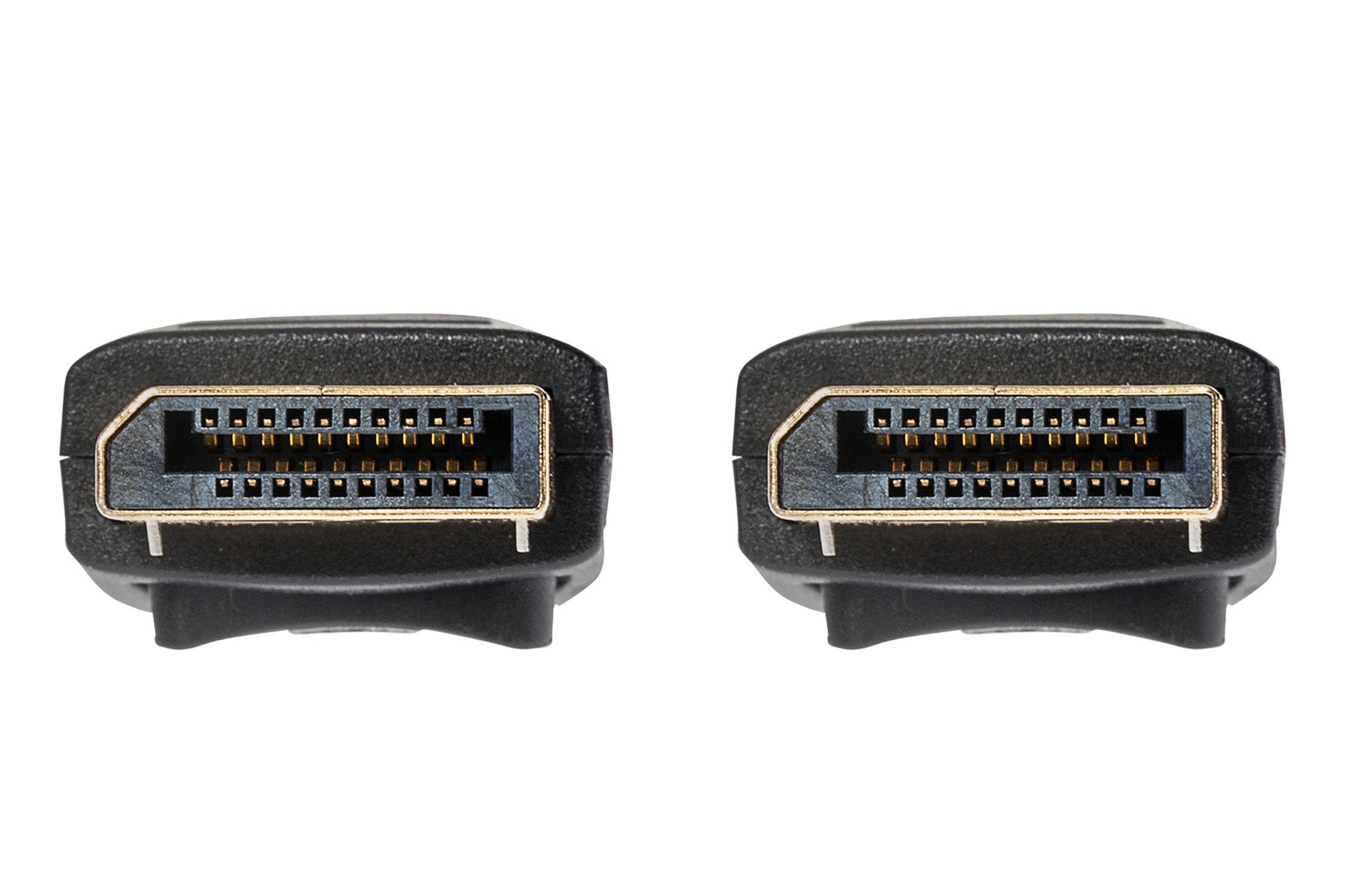 Maplin Lockable 4K Ultra HD DisplayPort Cable - Black, 1m - maplin.co.uk