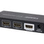 MPS HDMI Switch 3 Ports In 1 Port Out 4K Ultra HD @30Hz with Remote Control - Black - maplin.co.uk