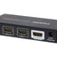 Nikkai HDMI Switch 3 Port In 1 Port Out 4K 30Hz Resolution with Remote Control - Black - maplin.co.uk