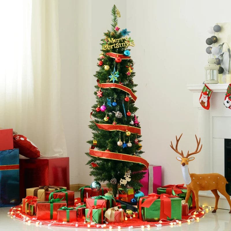 HOMCOM 5ft Artificial Pine Christmas Tree - maplin.co.uk
