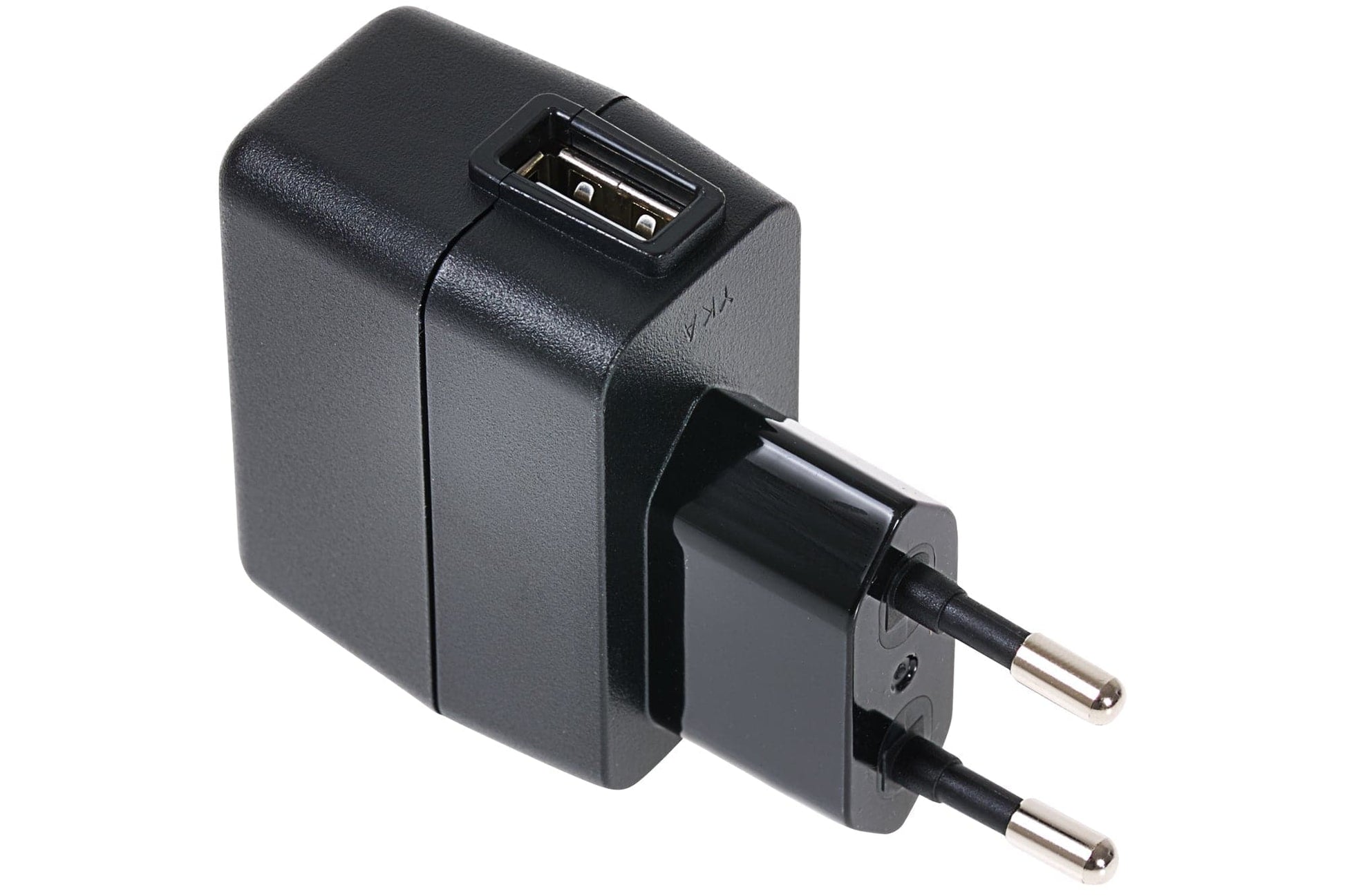 Maplin 1-Port USB-A 5V EU Wall Charger 5V 1 Amp 100-240V Travel Adapter - Black - maplin.co.uk