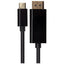 Maplin USB-C to DisplayPort Cable - Black, 2m - maplin.co.uk