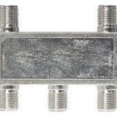 Maplin F Type Satellite TV Aerial 4 Way Splitter - maplin.co.uk
