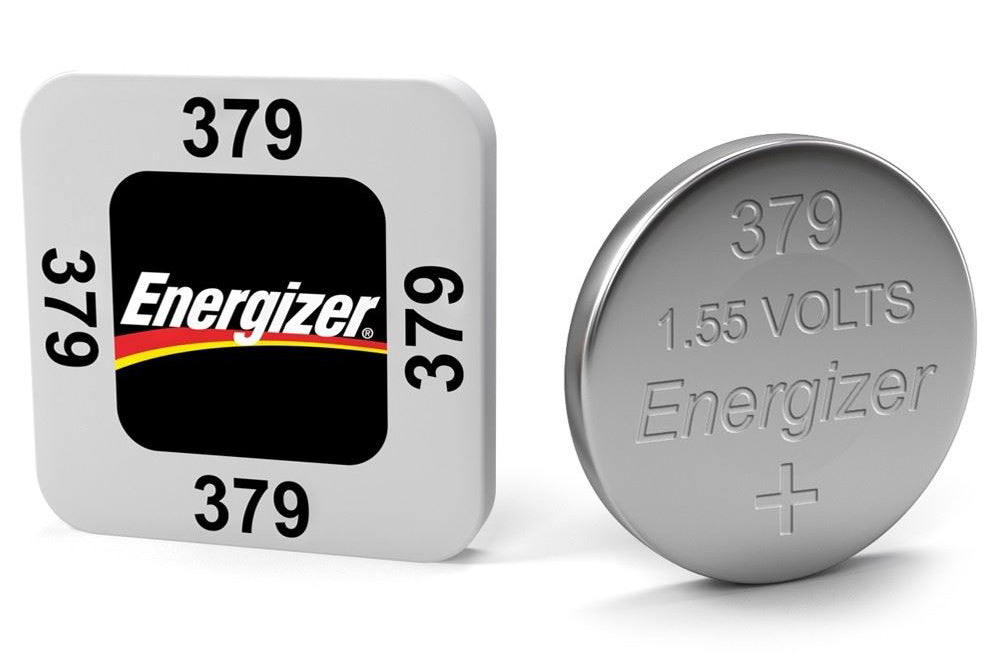 Energizer SR63 S56 379 1.55V Silver Oxide Coin Cell Battery - maplin.co.uk