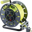Masterplug 50m 4-Socket 13A Heavy Duty Extension Cable Reel