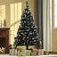 HOMCOM 6ft Snow-Dipped Artificial Christmas Tree with White Berries & Star Topper - maplin.co.uk