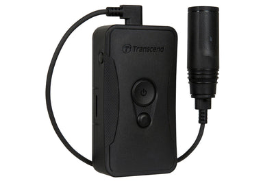Transcend DrivePro 60 Body Camera with Separate Camera - 64GB, Black