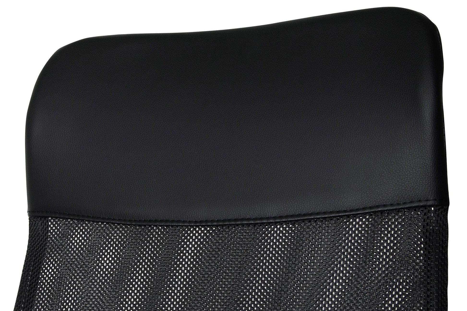 ProperAV Ergonomic High-Back Leatherette Mesh Fabric Office Chair - maplin.co.uk