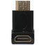 Maplin Adjustable Angle HDMI Male to HDMI Female Adapter - Black - maplin.co.uk