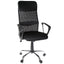 ProperAV Ergonomic High-Back Leatherette Mesh Fabric Office Chair - maplin.co.uk