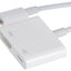 Nikkai Lightning to HDMI / Lightning Charging Port Adapter - White - maplin.co.uk