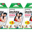 Fujifilm Instax Mini Instant Photo Film - White Pack of 60