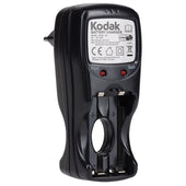 Kodak K625E-EU European Plug AA/AAA Battery Charger - Black - maplin.co.uk